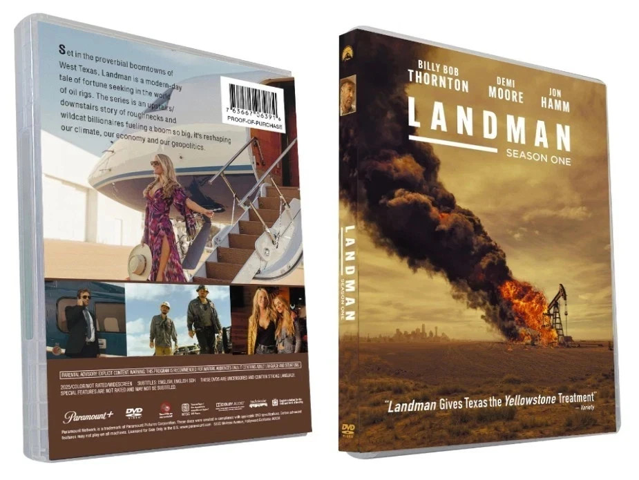 Landman TV Series Season One (DVD Box Set 3-Disc) Region 1