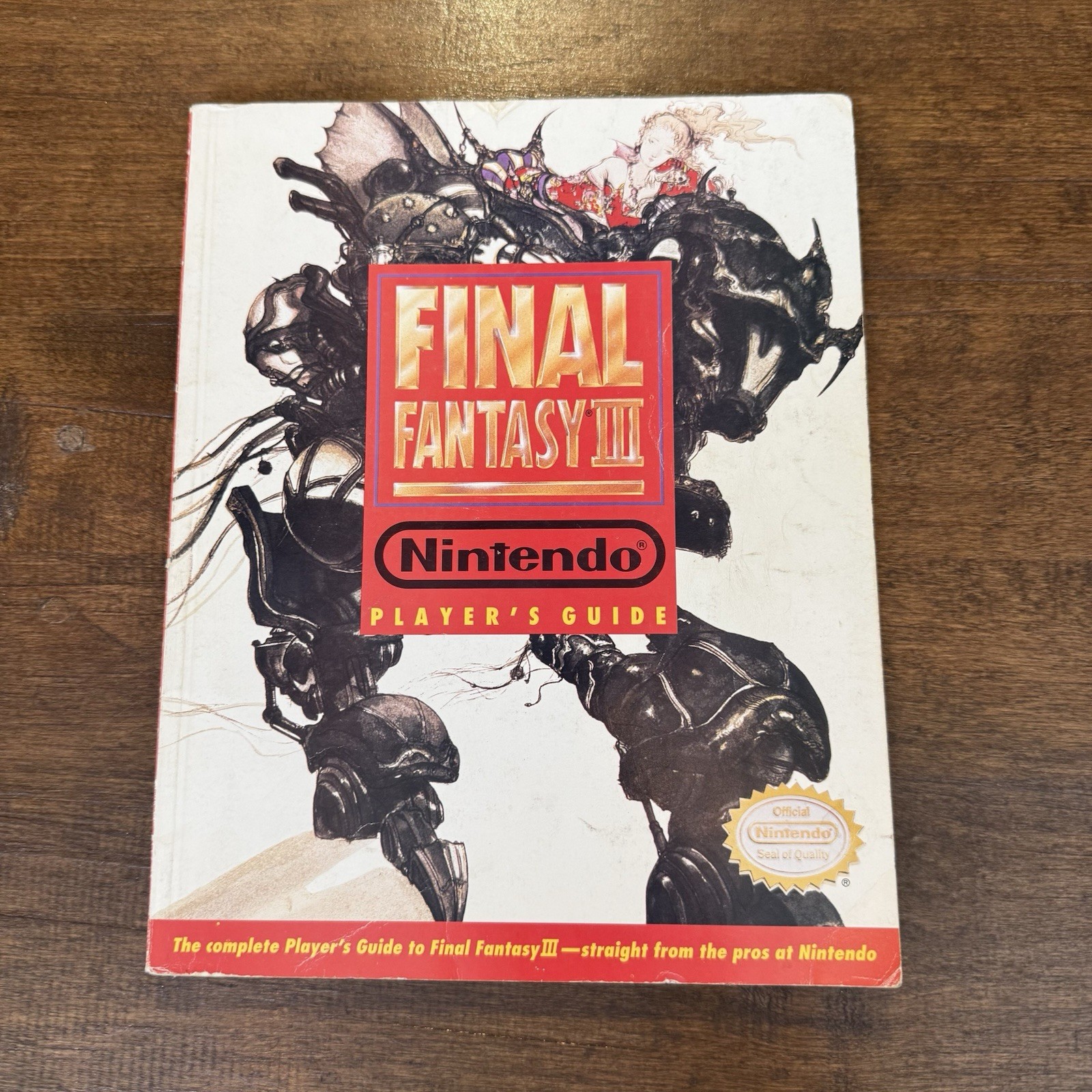 Final Fantasy 3 Nintendo SNES Player's Guide Strategy Guide Great Condition