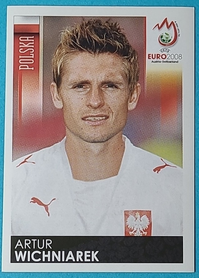 Panini Euro 2008 UEFA Euro 08 Sticker No. 248 Artur Wichniarek Poland