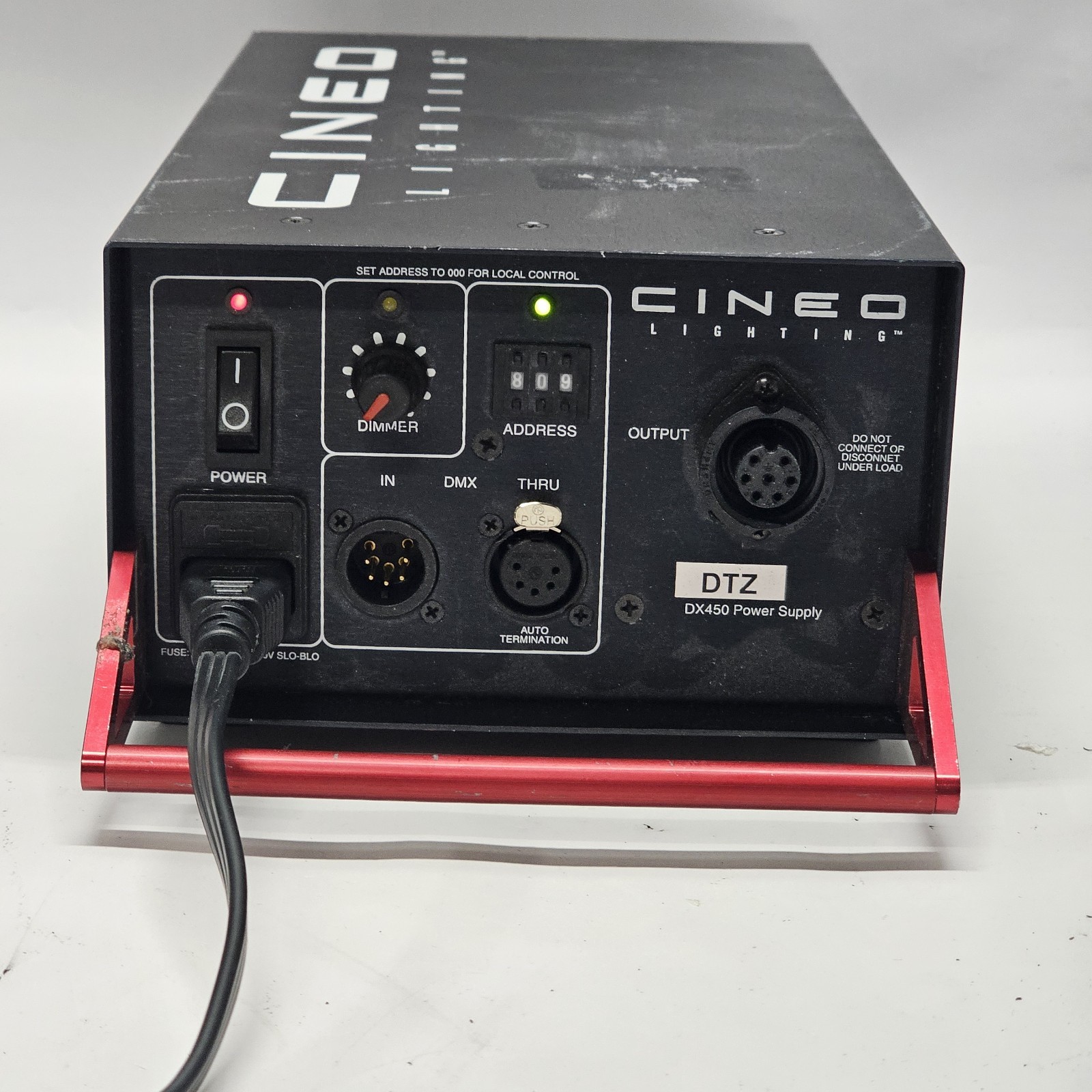 Cineo Lighting DX450 DTZ Power Supply Box Tested Working With Power Cable 