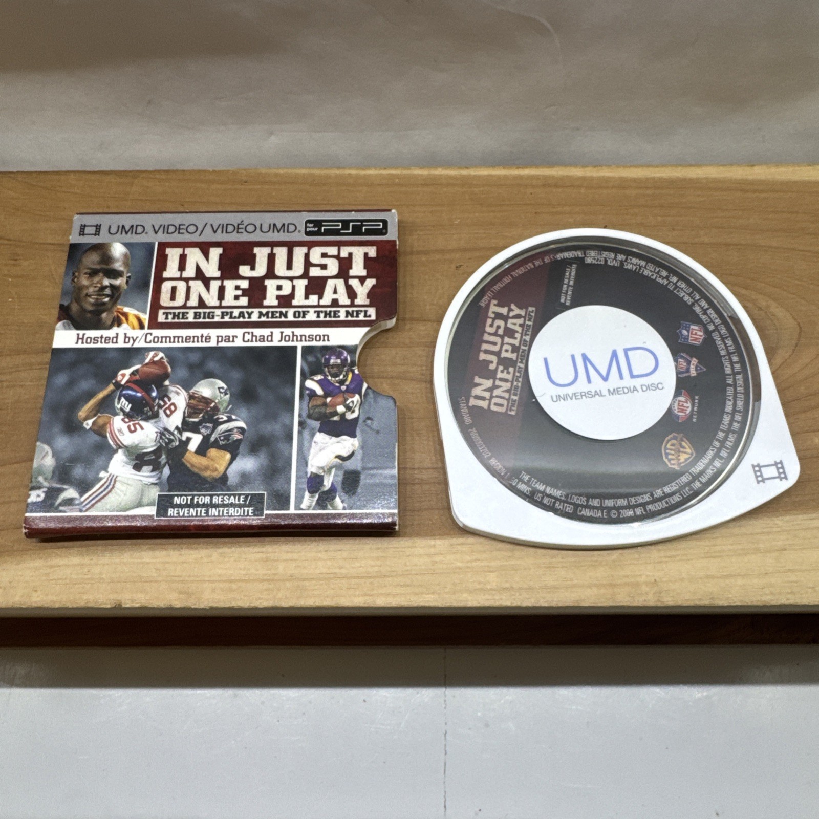 In Just One Play NFL Sony PlayStation Portable (PSP) Movie