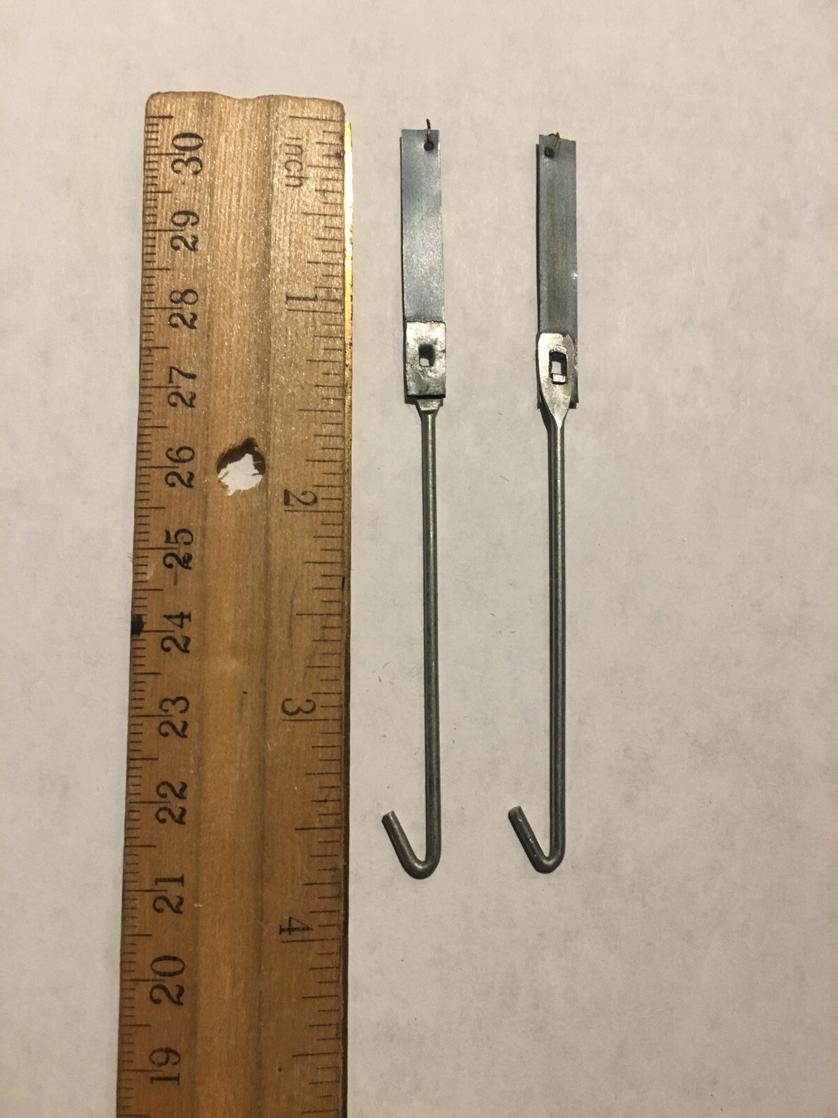Antique Clock Parts - Suspension Spring (Set Of 2 -x 3-3/4” Long)