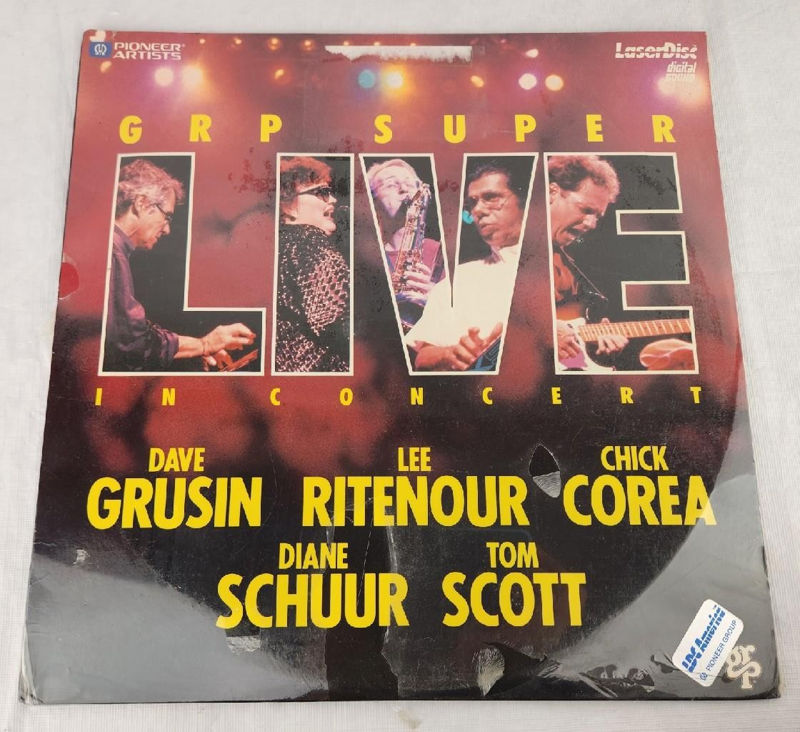 New GRP Super Live In Concert [VIDEO] (LaserDisc, 1988, Pioneer Artists)