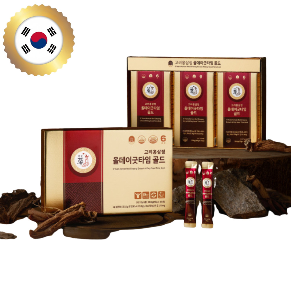 PNBG All Day Good Time Gold Red Ginseng Liquid Stick 0.35oz x 30