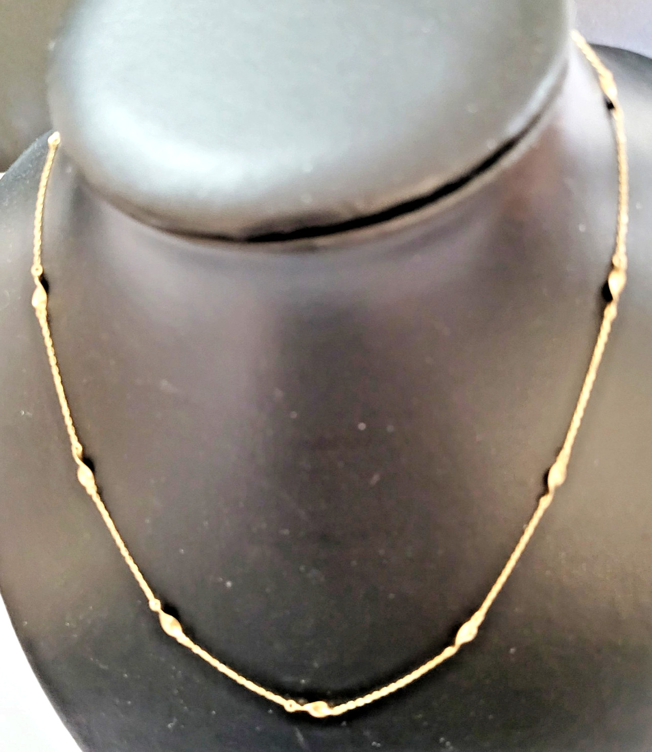 Delicate 14K Gold Necklace 18" not scrap