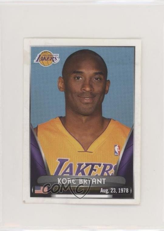 2014-15 Panini Album Stickers Kobe Bryant #358 HOF g2x