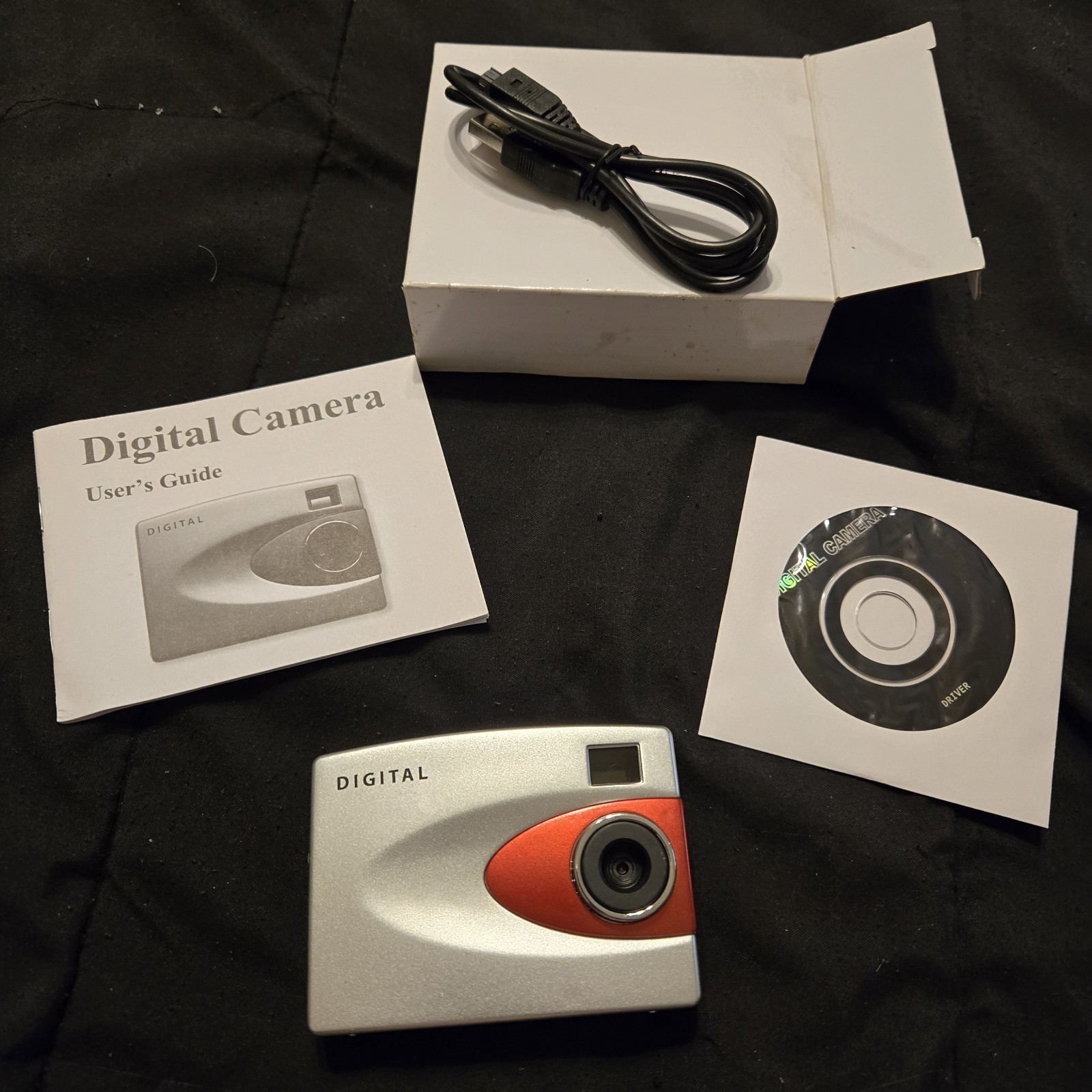 Vintage Digital Camera Disk User’s Guide New Original Box Complete 