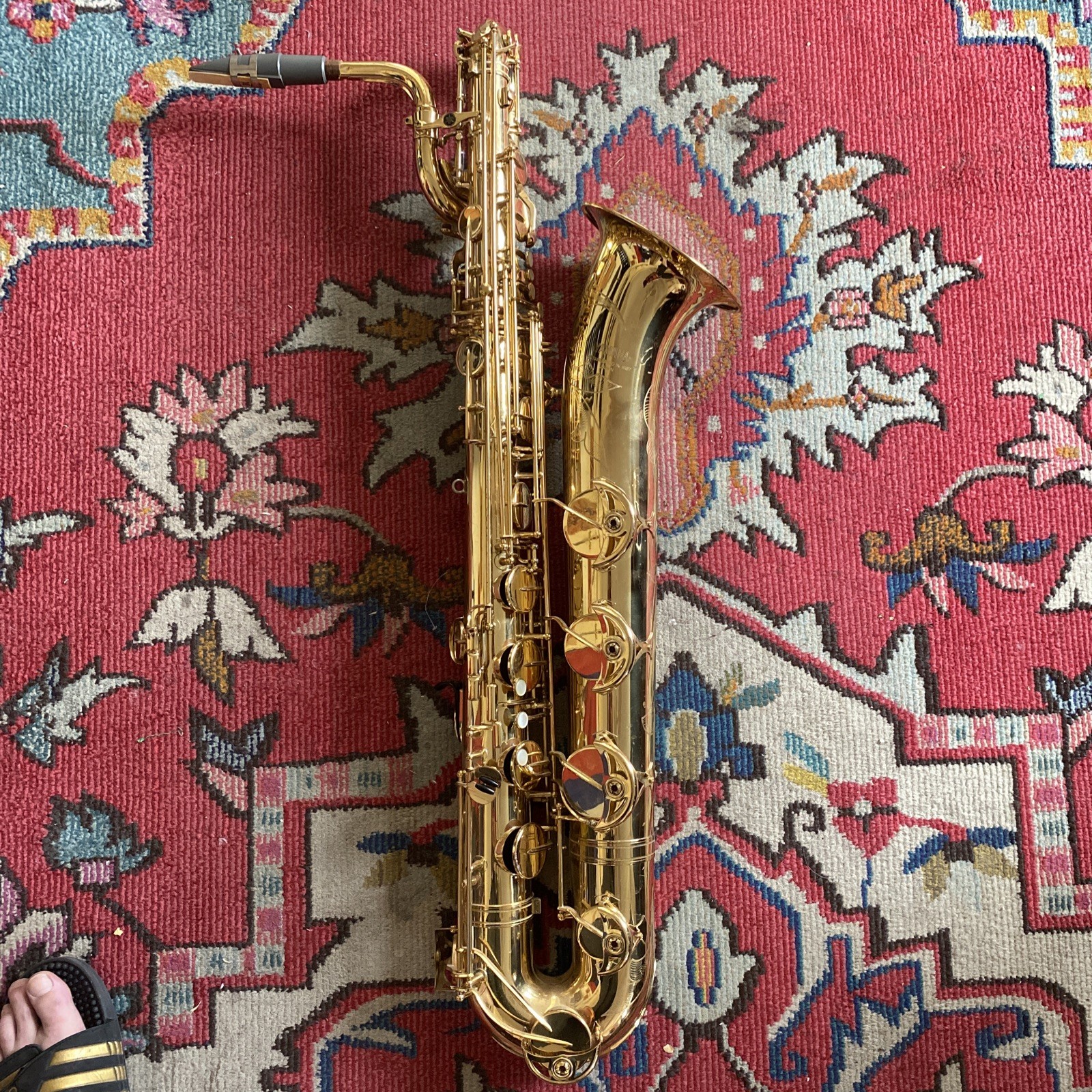Yamaha Baritone Saxophone YBS-62 Sax With Hard Case