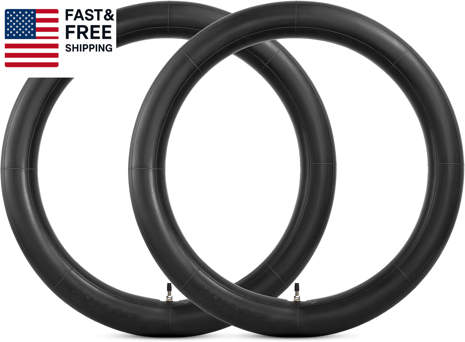 2.75/3.00-21” Thick Butyl Inner Tube, 90/90-21 Motorcycle Tube with TR4 Straigh