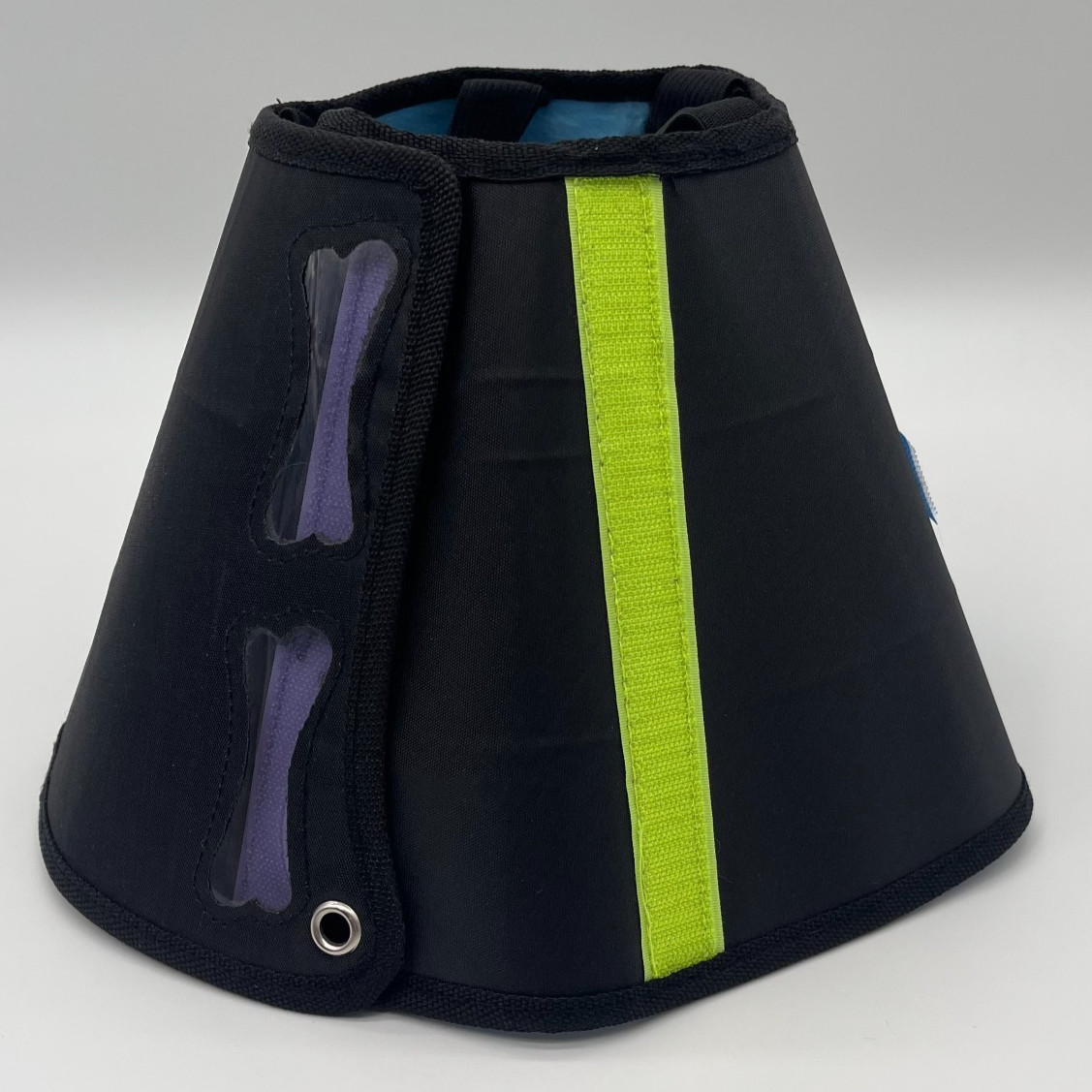 Large Pet Nylon Covered Recovery Collar Adjustable Pet Cone Dog Cat Inside 20 in