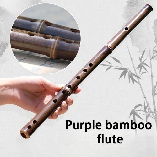 Bamboo Flute 1 Section Professional Transverse Flutes Wind Music Instruments