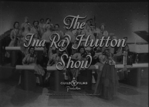 Original 16mm - INA RAY HUTTON Show - 1955 - BEATRICE KAY - All Girl Orchestra