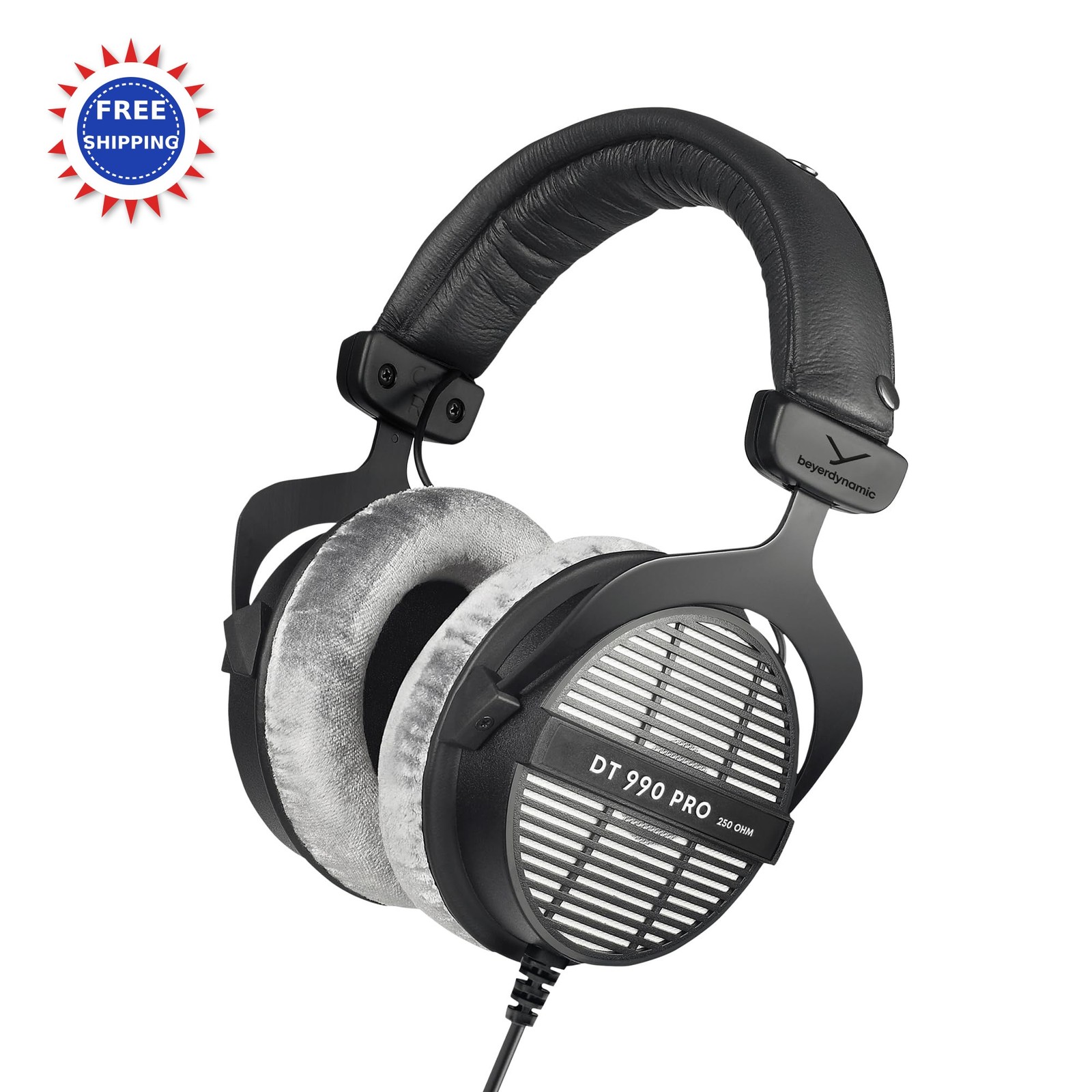 Beyerdynamic DT 990 Pro 250 Ohm Studio Headphones Over-Ear Mixing Mastering
