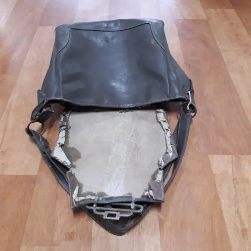 Vintage Brown Bus Conductor Bag - Antique Collectible