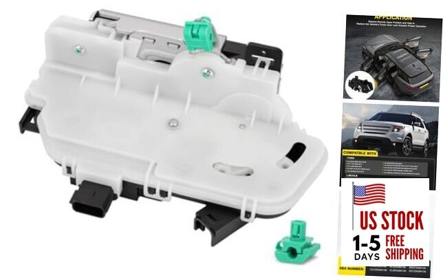 Door Lock Latch Actuator Compatible with F-150 Lobo Taurus Lincoln Front Left