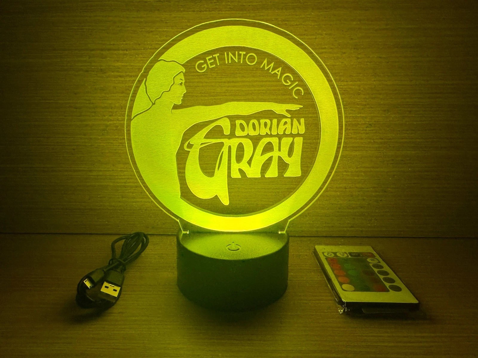 READ INFO - Led Lamp RGB Logo Infinity Speakers Primus hcs sub beta hifi irs