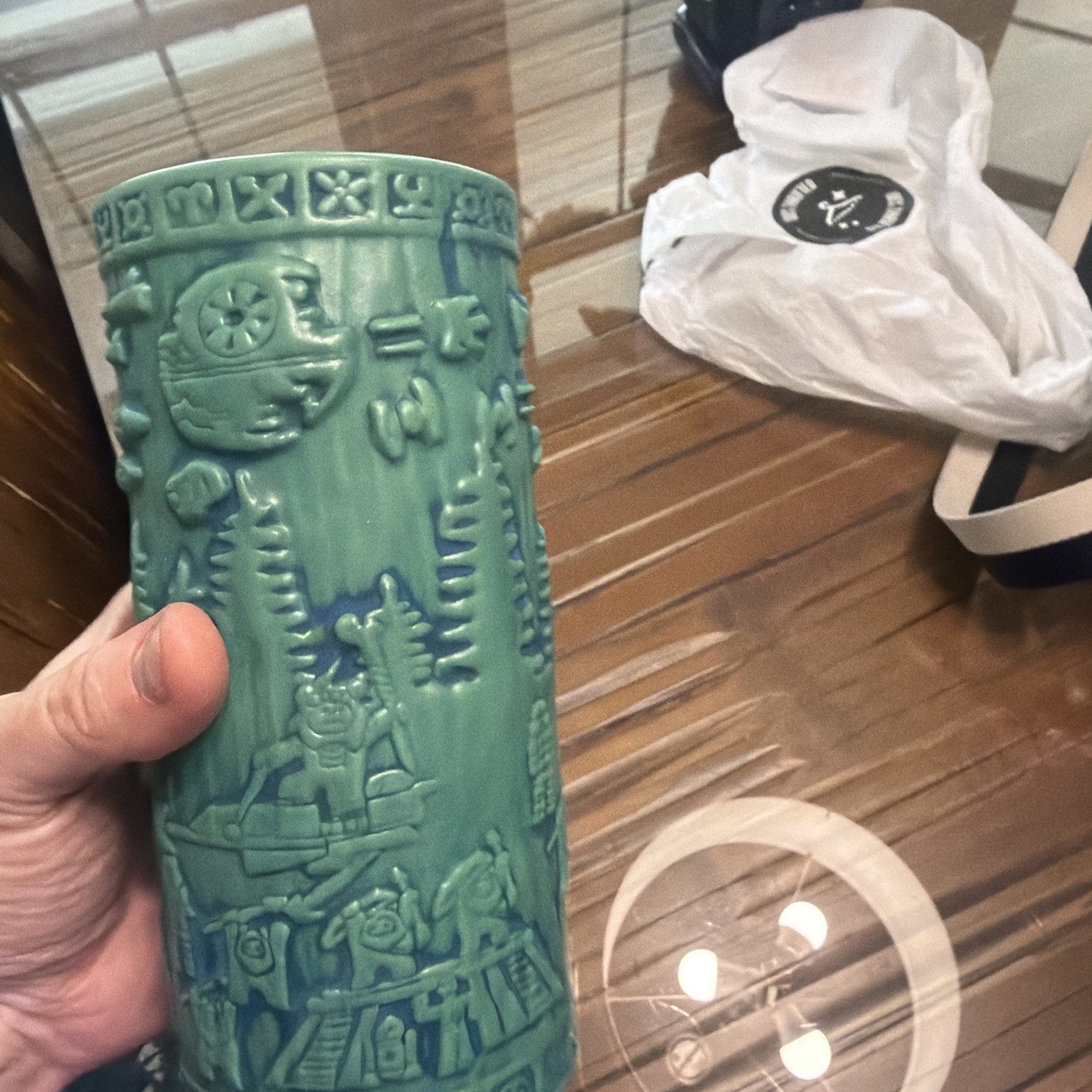 Disney Star Wars Galaxy's Edge Endor Tiki Mug Oga's Cantina Yub Nub 2nd Edition