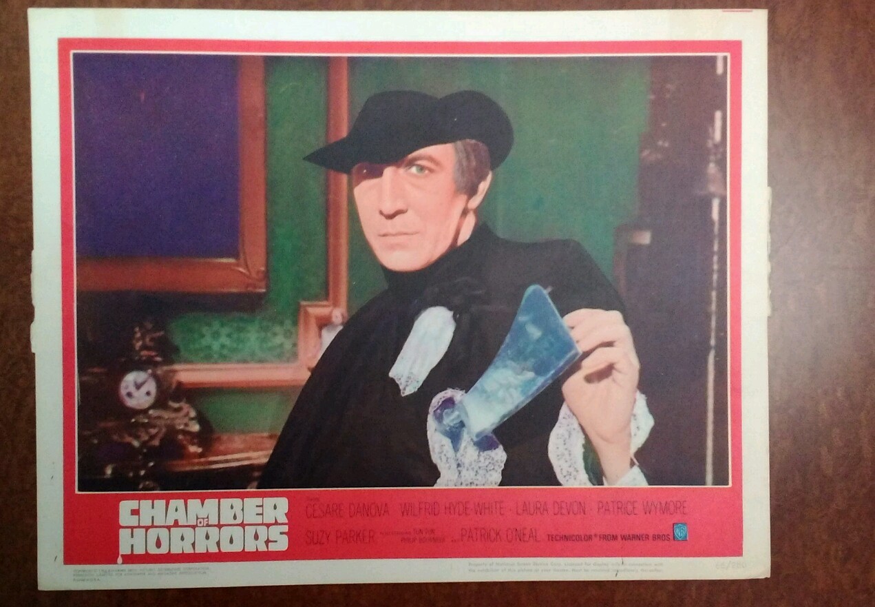 Chamber Of Horrors 1966 Original Lobby Card 11x14 Cesare Danova Patrick O'Neal