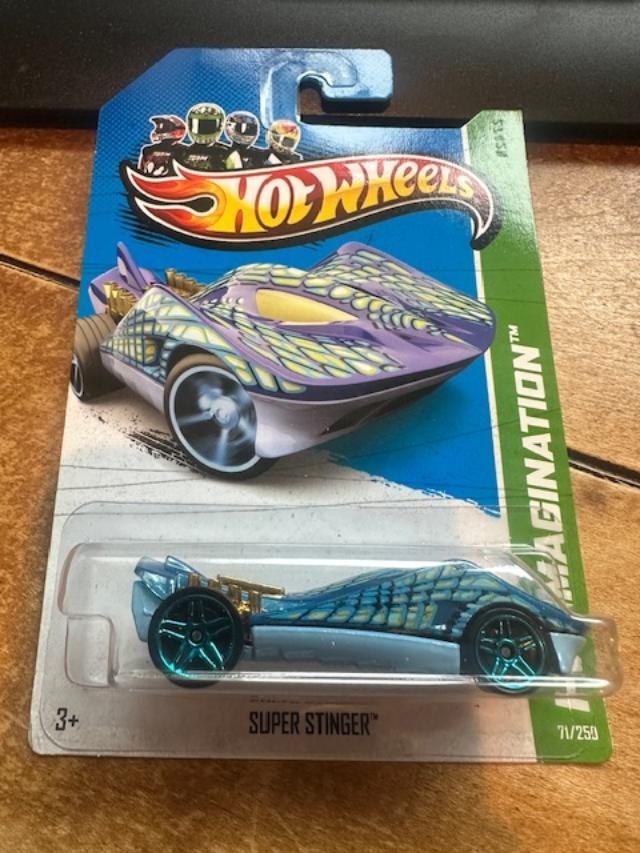 2013 Hot Wheels HW Imagination Super Stinger #71 Blue