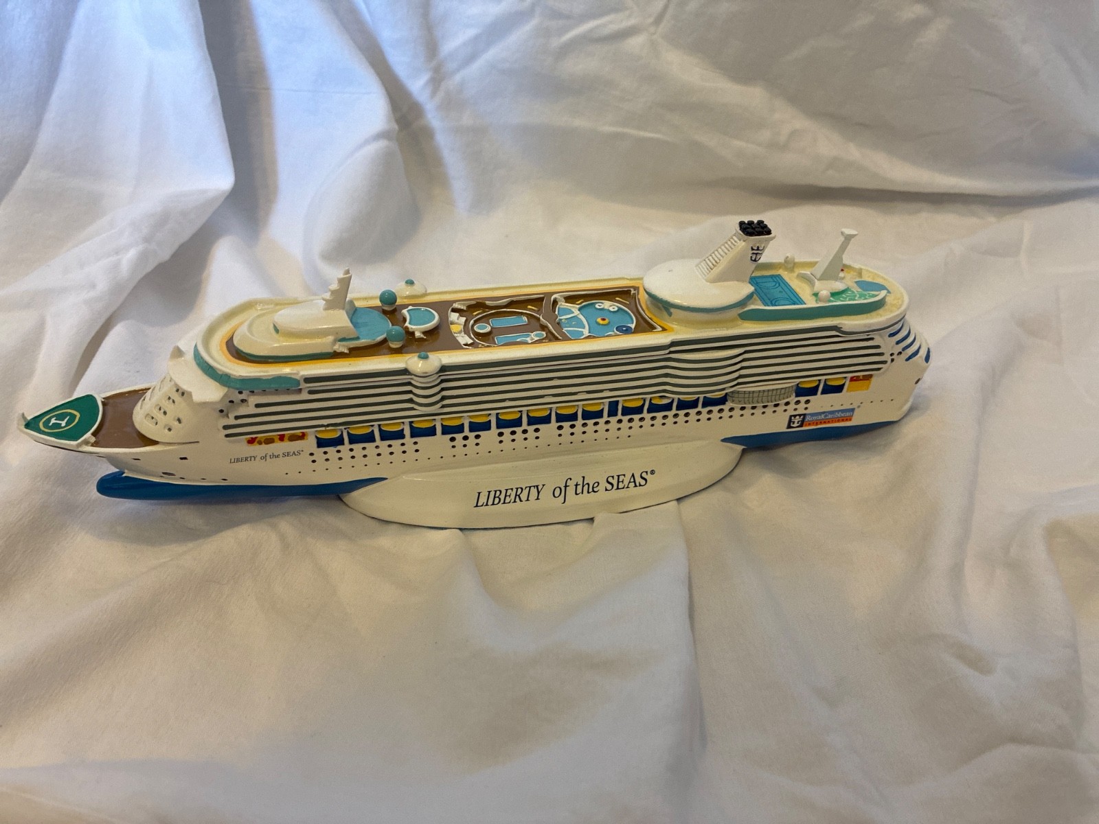 12” Royal Caribbean LIBERTY OF THE SEAS Cruise Ship Model - Official Licensed