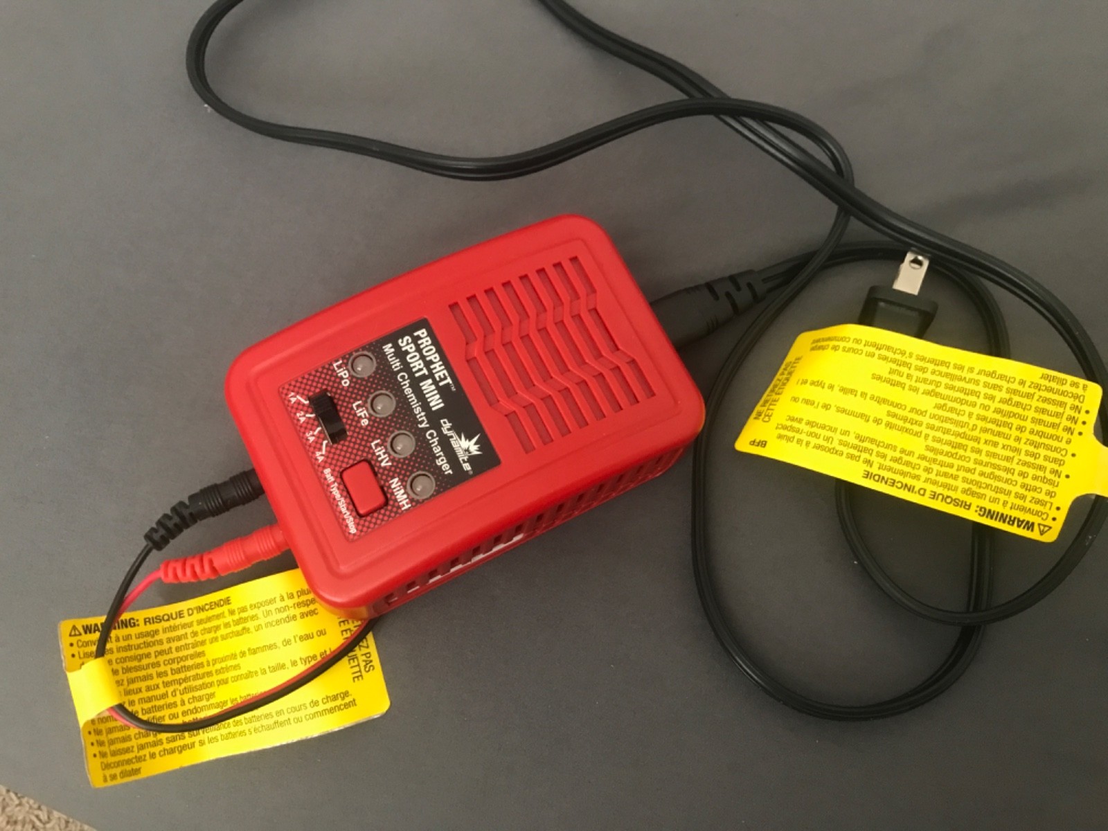 Dynamite DYNC2030 Prophet Sport Mini 50W AC Multi-Chemistry Battery Charger