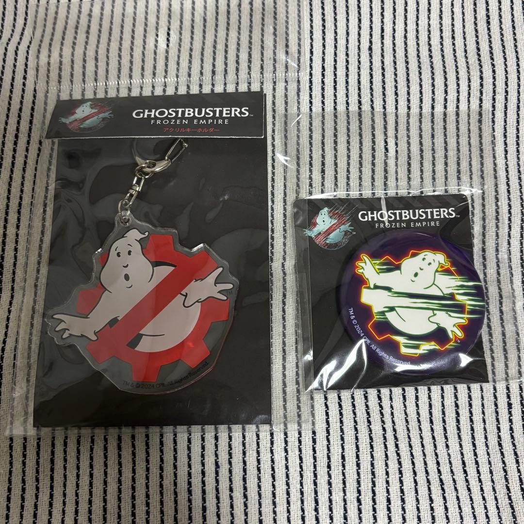 Ghostbusters Acrylic Keyholder Can Badge