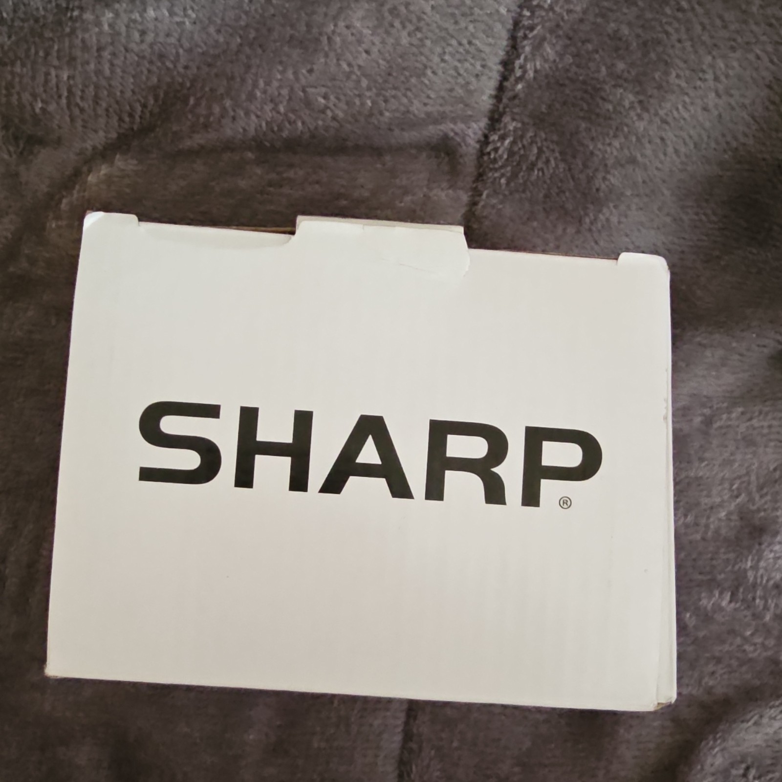 Sharp Digital Alarm Clock Black Snooze Dimmer AC Powered Modern Bedroom