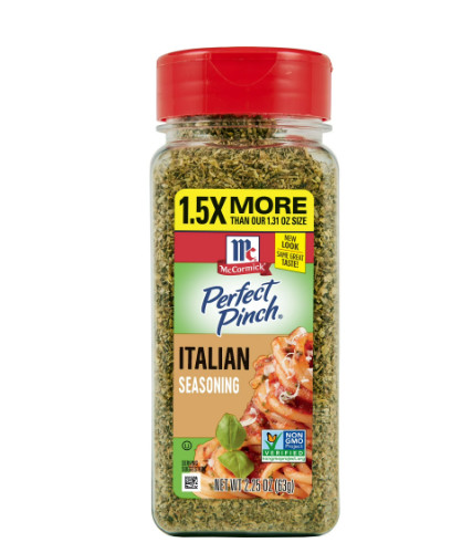 McCormick PERFECT PINCH Italian Seasoning, 2.25 oz Bottle