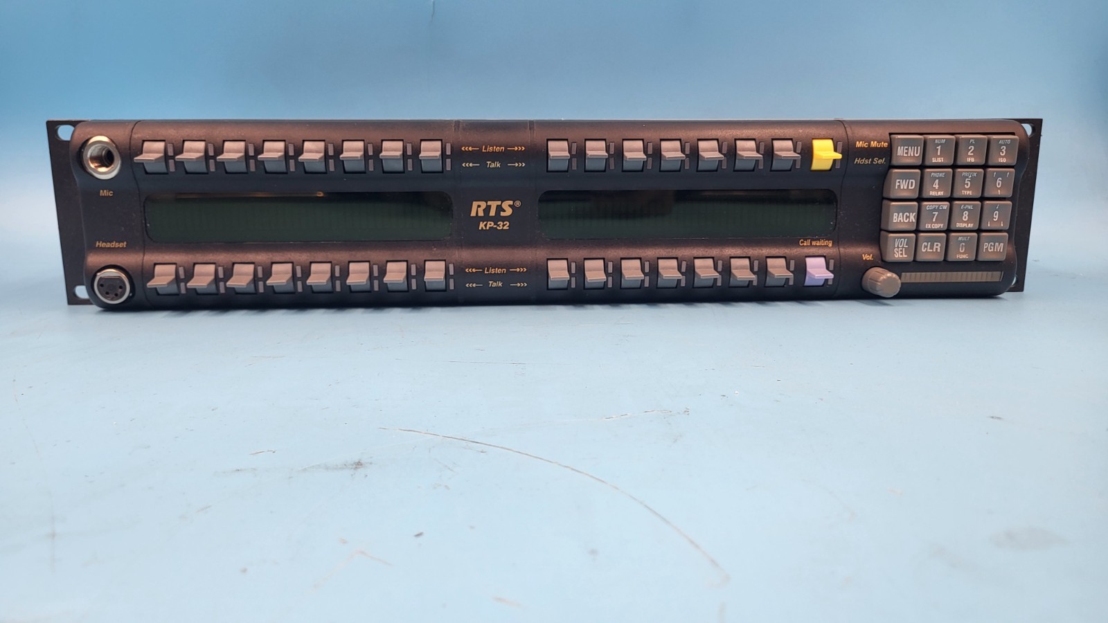 RTS Telex KP-32 ADAM | CRONUS | ZEUS | Intercom Frame Keypanel w/Accessories