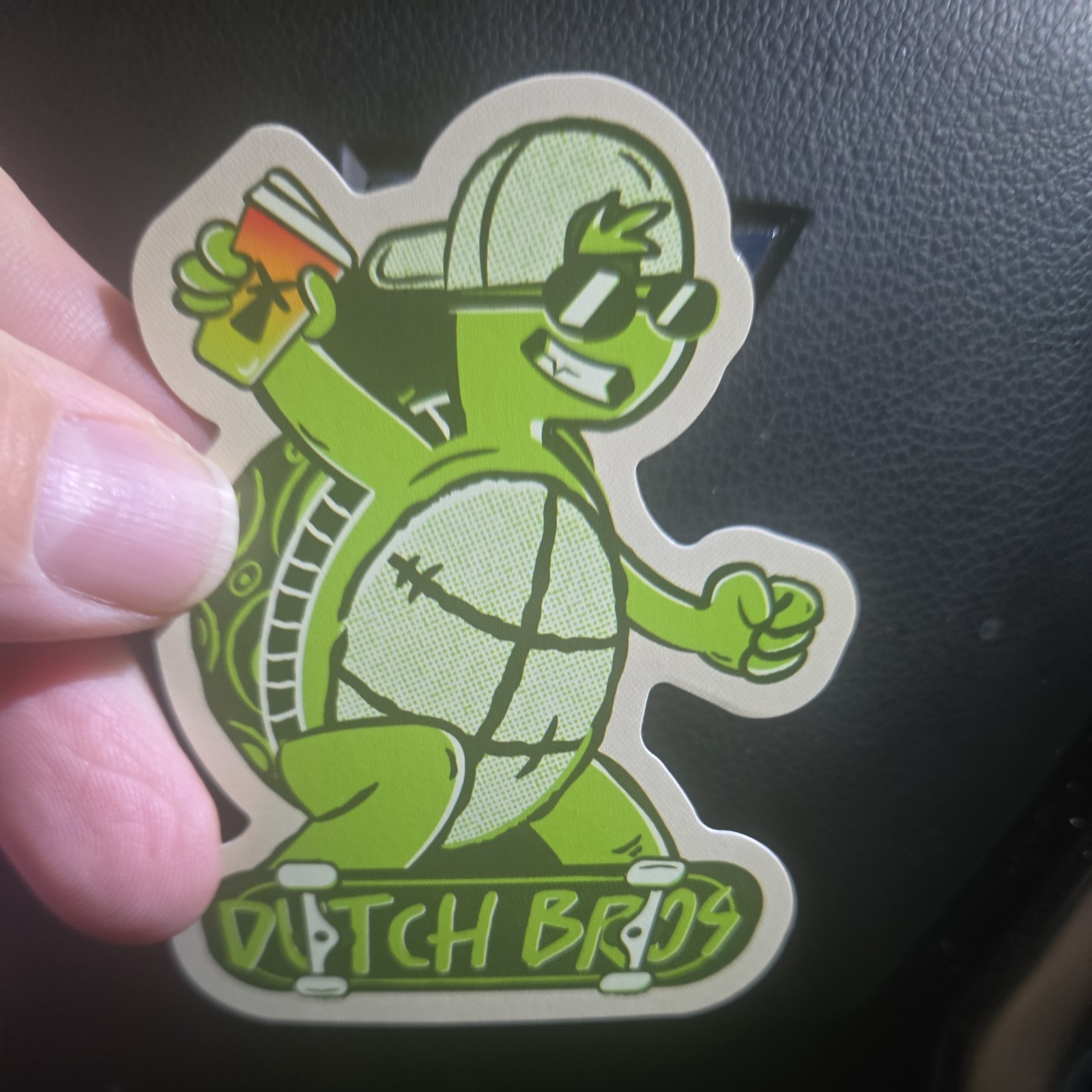 DUTCH BROS MARCH 4 2026 STICKER TURTLE limited edition release  ☕️ coffee 