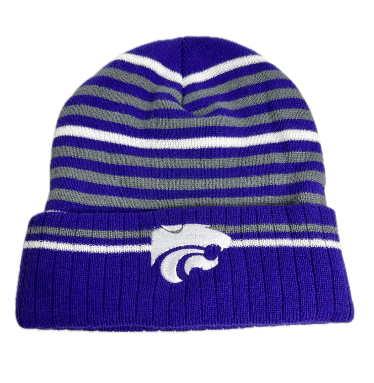 Kansas State Wildcats Beanie Knit Cuffed Winter Hat