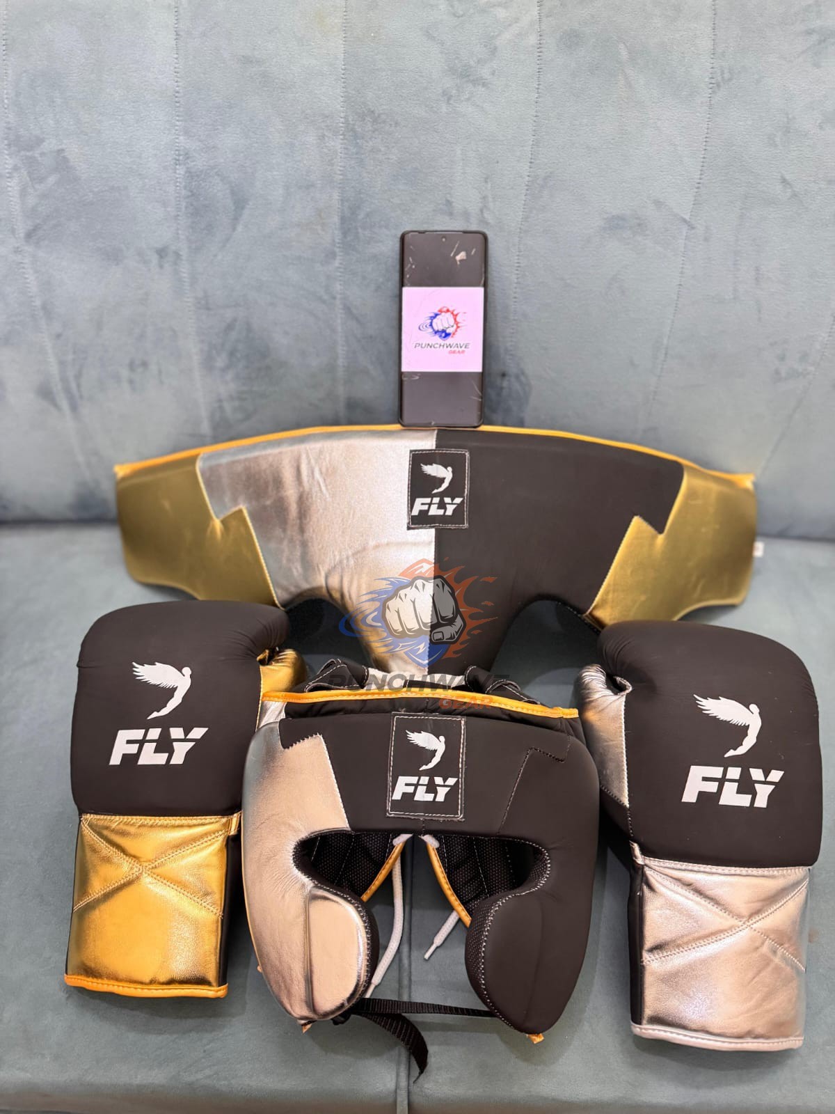 Latest Style Trending SuperLace Fly Boxing Gloves set Training Sparring Set.