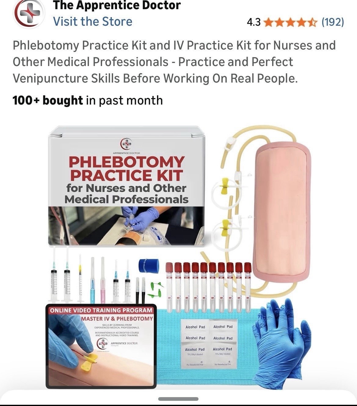 Huge Nursing Phlebotomy/IV/med Draw/ Injection Kit! 
