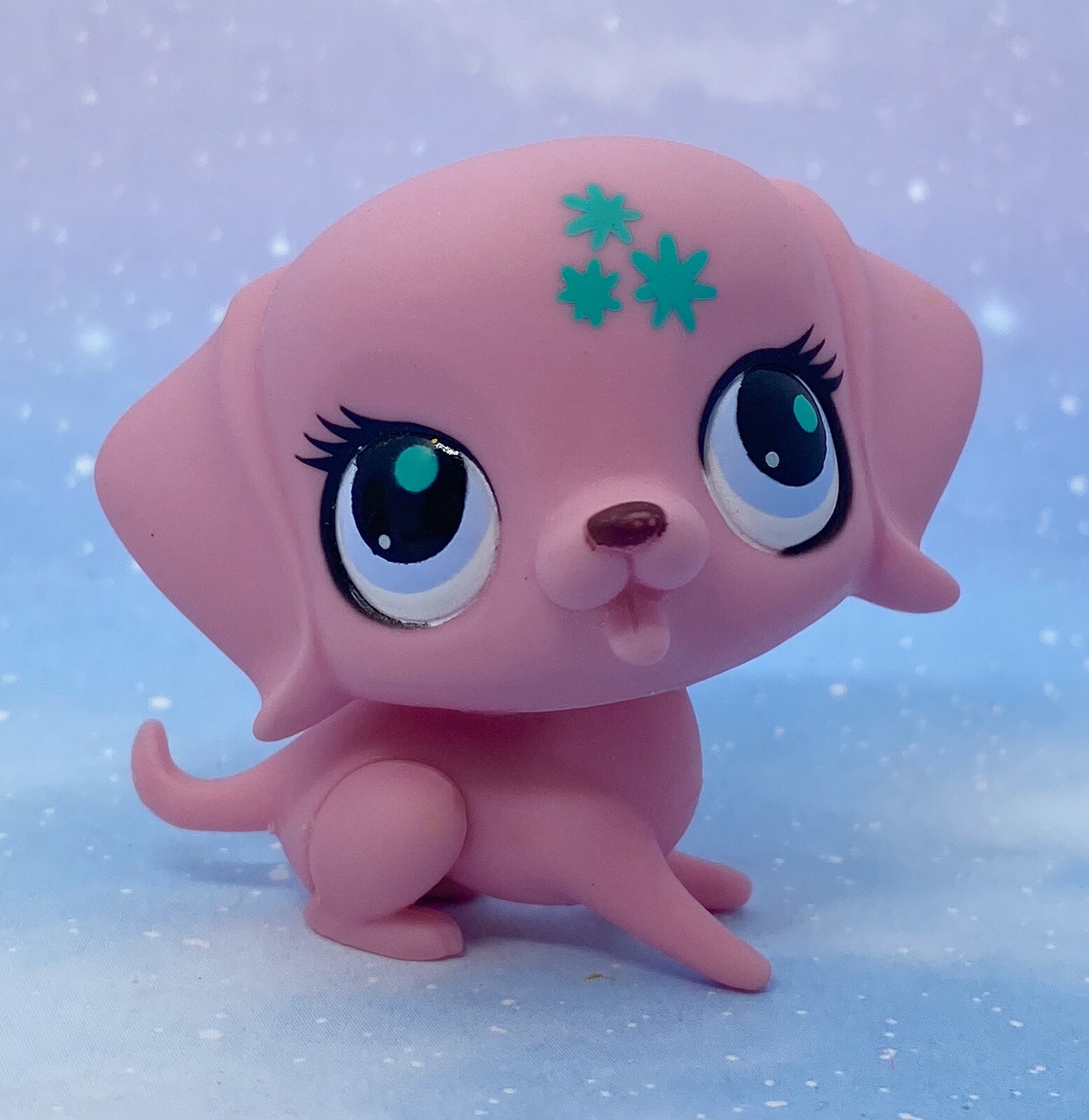 Littlest Pet Shop Authentic # 3099 Pink Blind Bag Beagle Dog Sweetest Collection