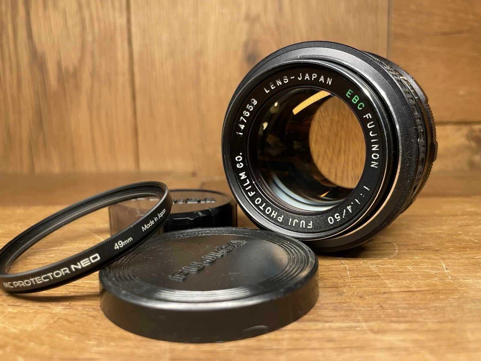 *Exc+4* Fuji EBC Fujinon 50mm F/1.4 Standard MF Lens M42 Mount From Japan