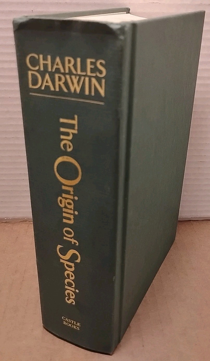 Origin of Species by Charles Darwin - 2004 - Facsimile Hardcover - Castle Books