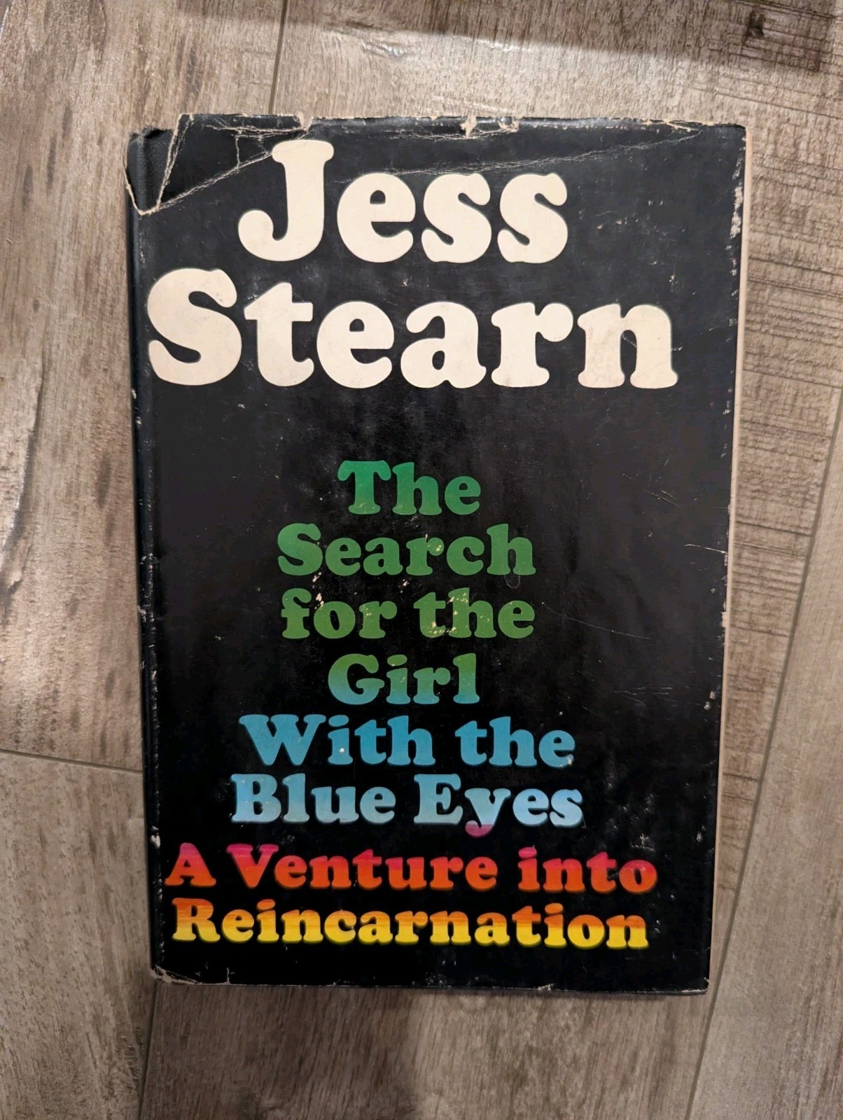 The Search for the Girl with the Blue Eyes by Jess Stearn - Signed 1st edition 