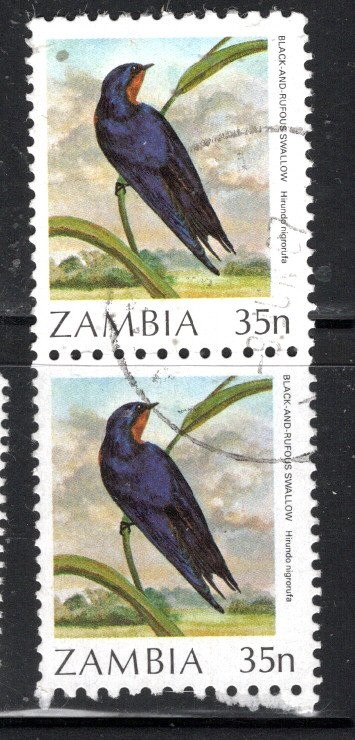 ZAMBIA AFRICA STAMPS USED LOT 62109