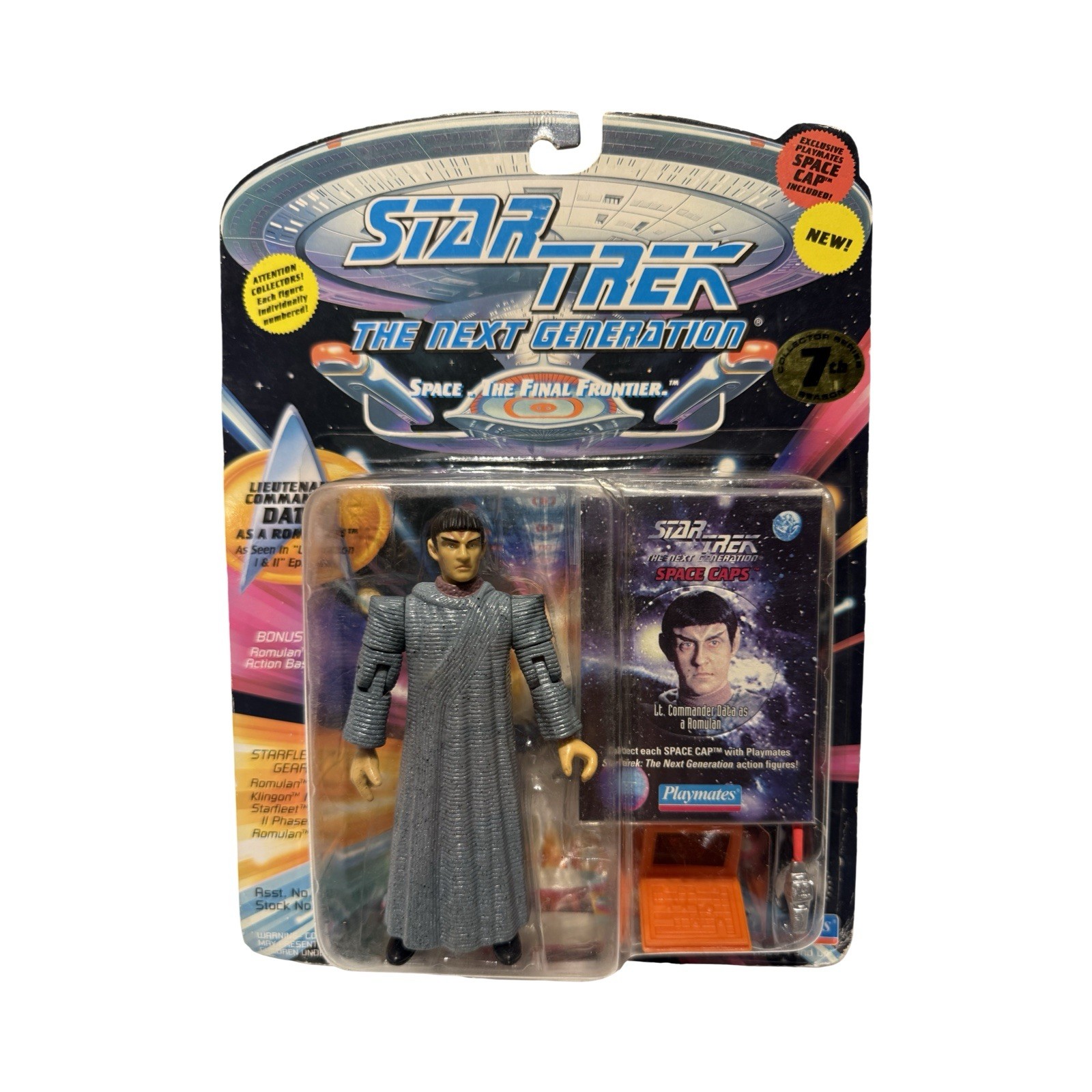 Playmates Toys Lieutenant Commander Data As A Romulan Star Trek: The Next Gen