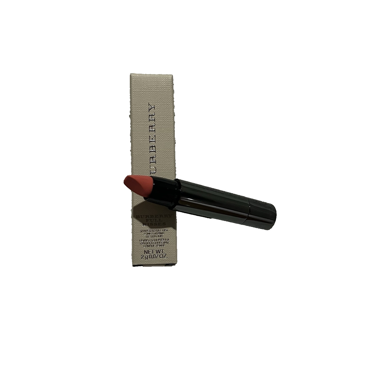 Burberry Full Kisses Shaped & Full Lips Long Lasting Lip Color Rose Apricot 521