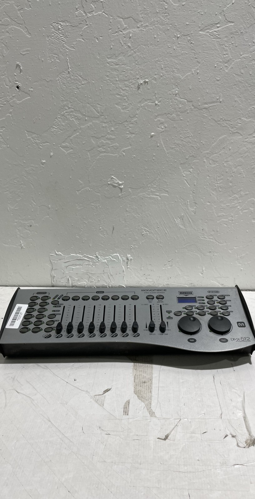 Monoprice DMX-512 612120 Stage Lighting Controller DJ DMX Console 8 Fader