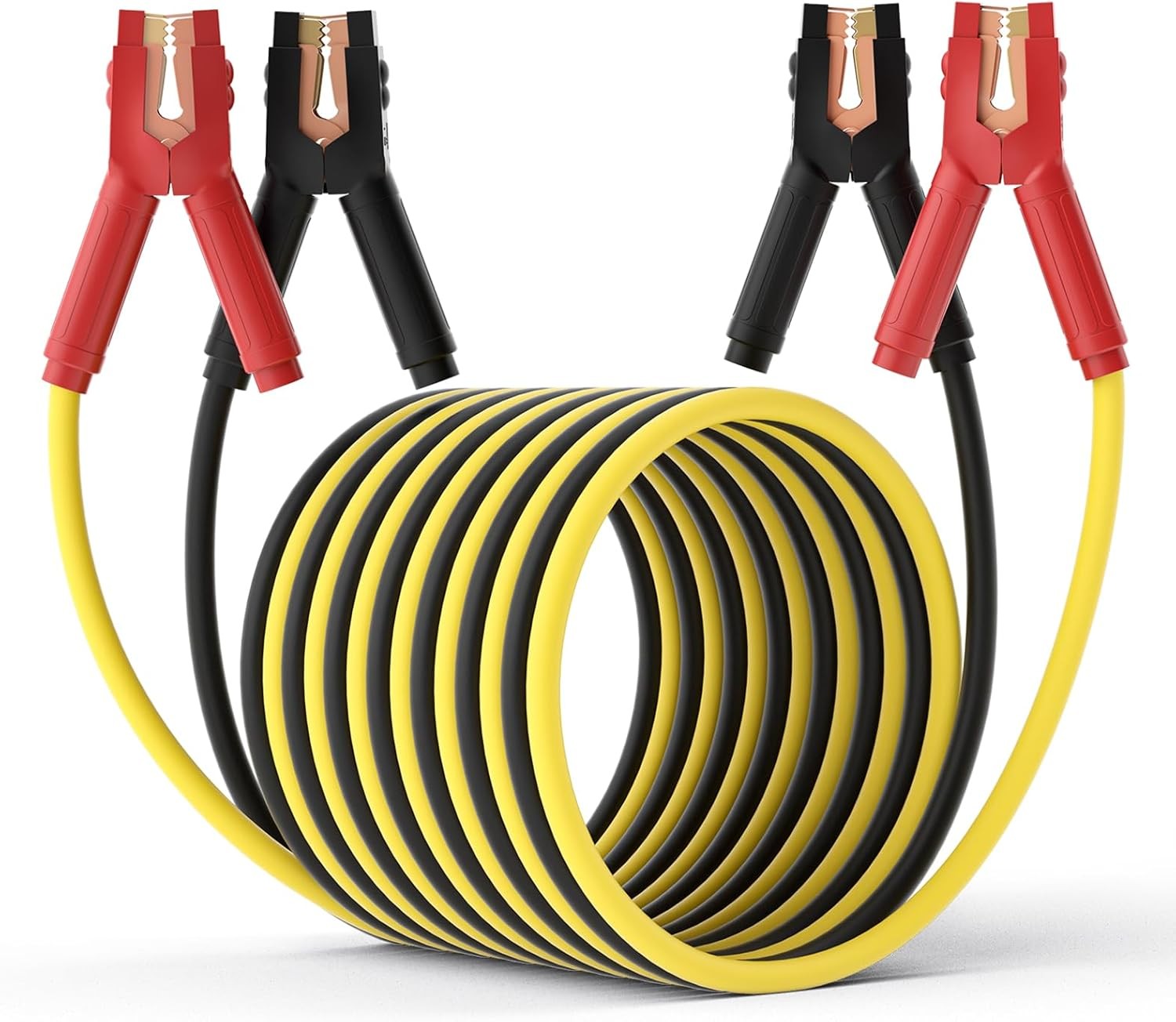 Heavy Duty Jumper Cables, 0 Gauge 30 Feet 1000 Amp Automotive Booster Cables