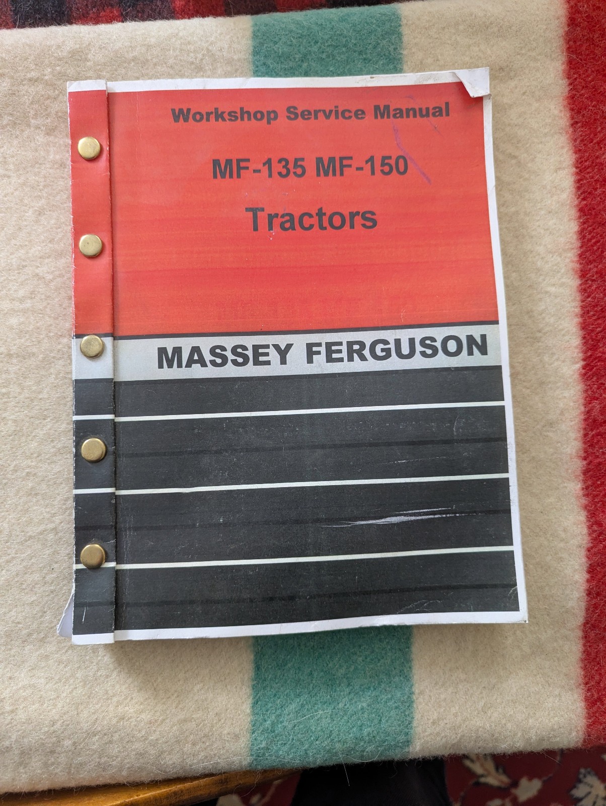 Massey Ferguson Tractor Factory Service Workshop Repair Manual MF-135 & MF-150