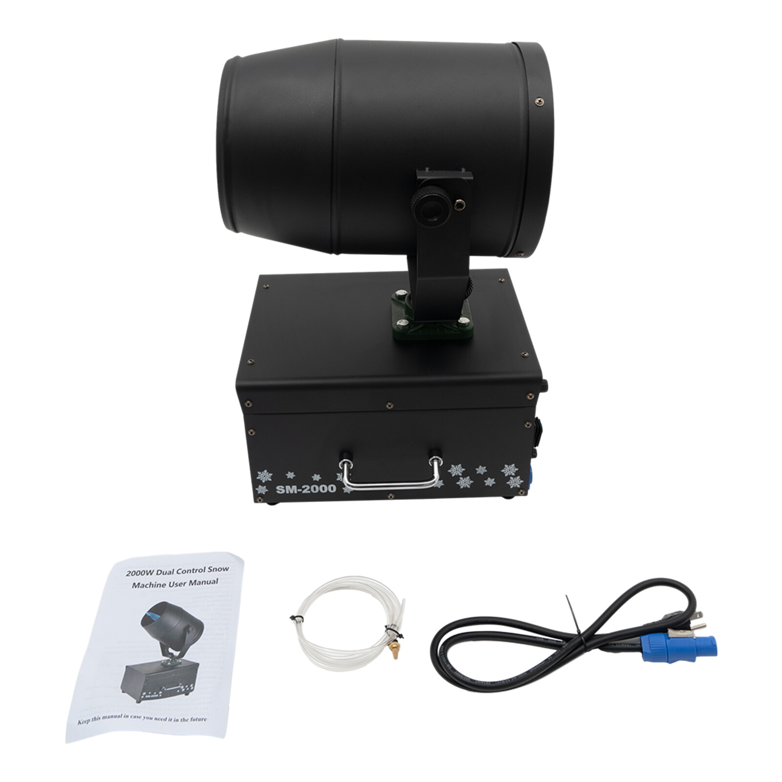 2000W Shaking Head Jet Foam Machine Party Snow Foam Machine for Stage Wedding US