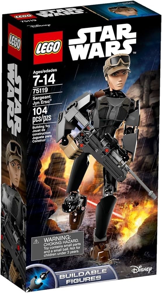 LEGO Star Wars # 75119 Sergeant Jyn Erso Buildable Figure NEW Sealed RETIRED