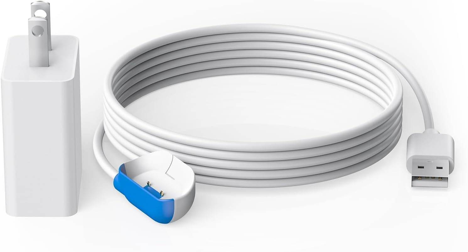 Magnetic Clip Charger for GPS Pet Tracker Compatible with Tractive GPS Location 