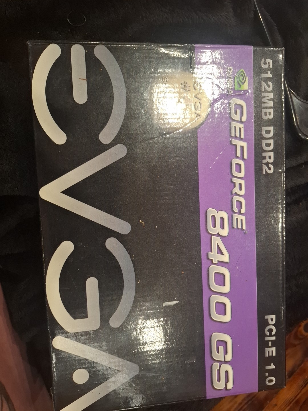 EVGA Nvidia GeForce 8400GS 512MB DDR2, PCI Graphics Card (512-P1-N724-LR)