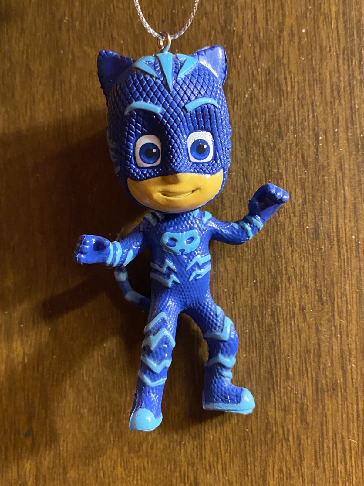 Frog Box Entertainment One Blue PJ Masks Catboy Christmas Ornament 3.5"