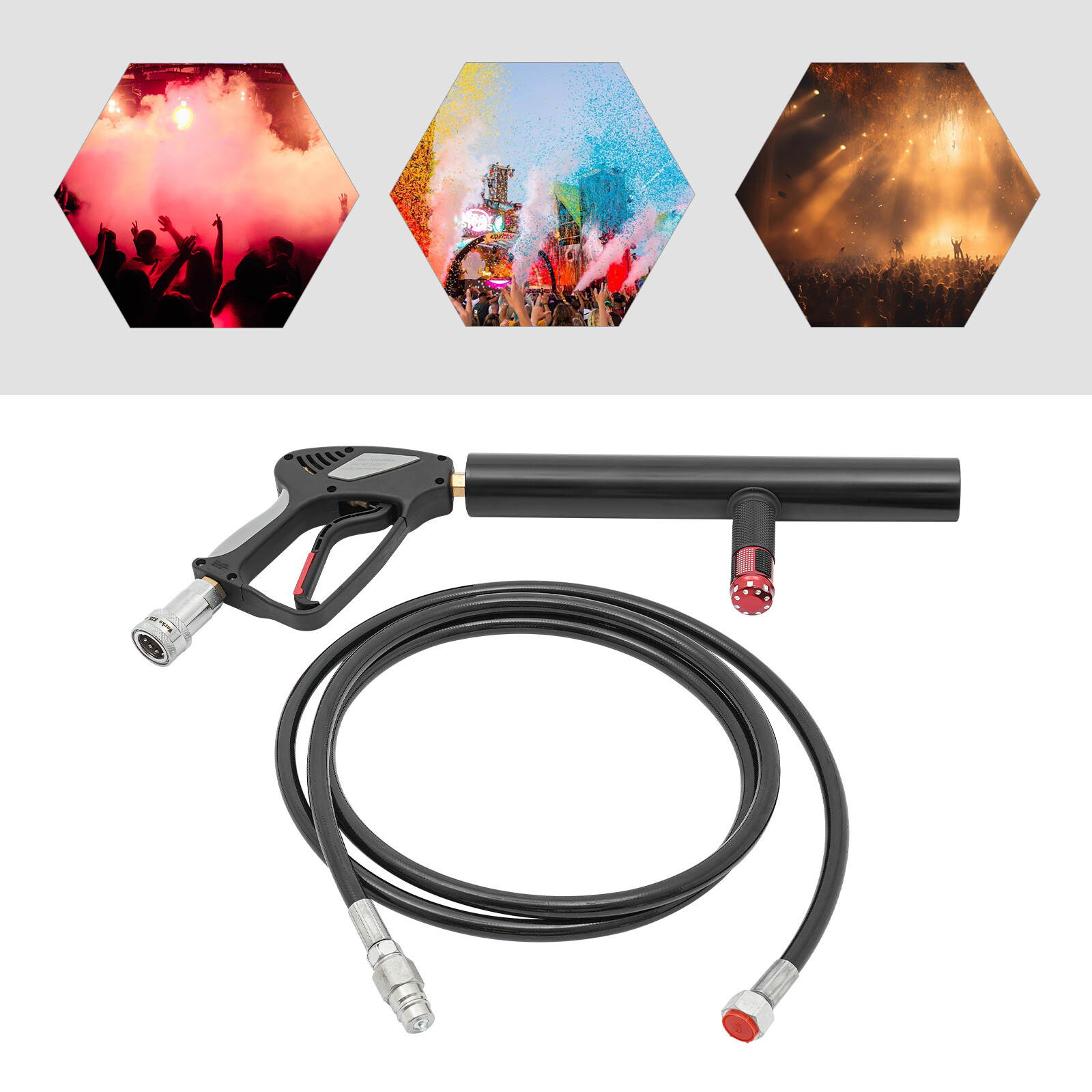 Co2 Cannon CO2 handheld Effect DJ Effect Machine CO2 Cannon Gun for Party Using
