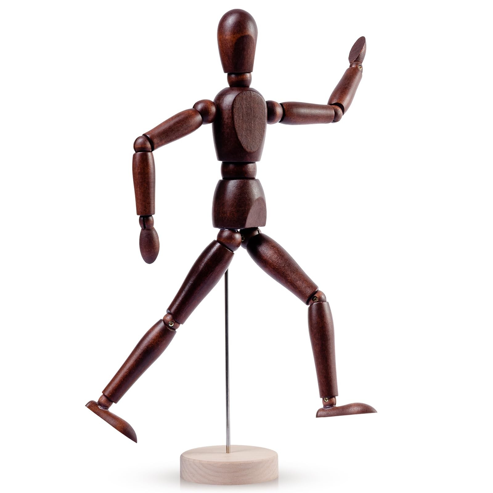 Falling in Art 12Inch Drawing Mannequin, Wooden Human Model for 12 inches, C 